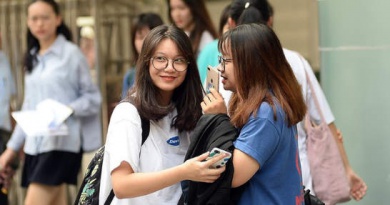 Phổ điểm thi THPT Quốc gia 2017 Khối D của Bộ GD&ĐT